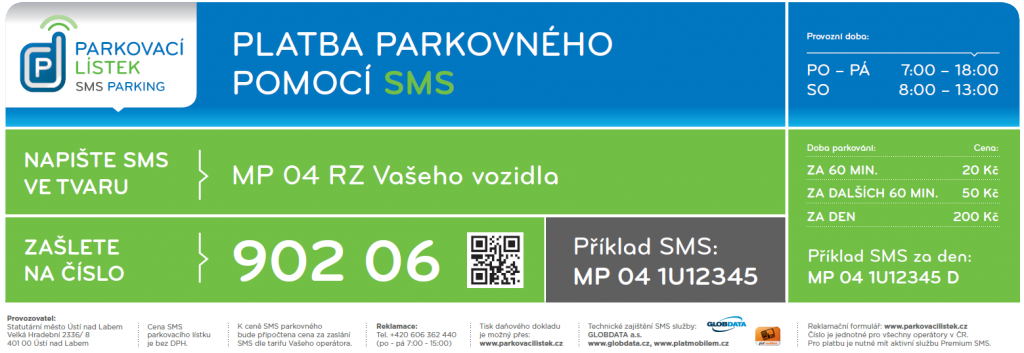 Parkování – Placení mobilním telefonem